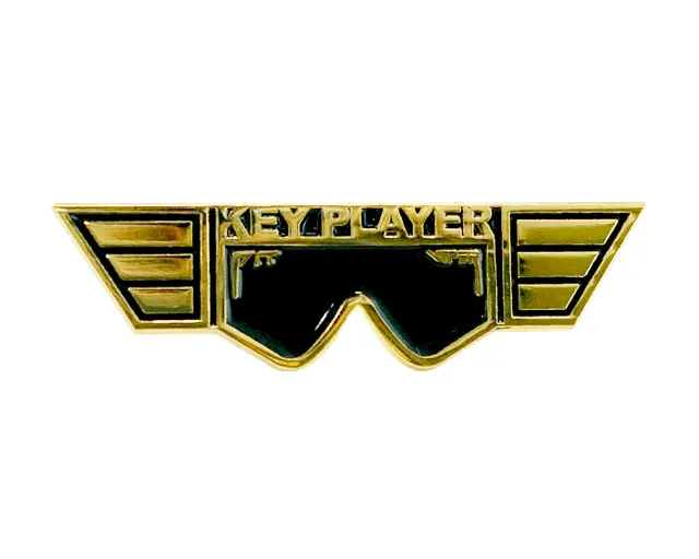 pit-viper-underground-key-player-pin-1-5-enamel-pin image 1