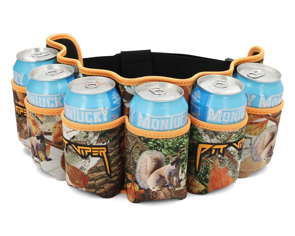 pit-viper-actualbush-butt-bar-beer-belt-6-can-holder image 1