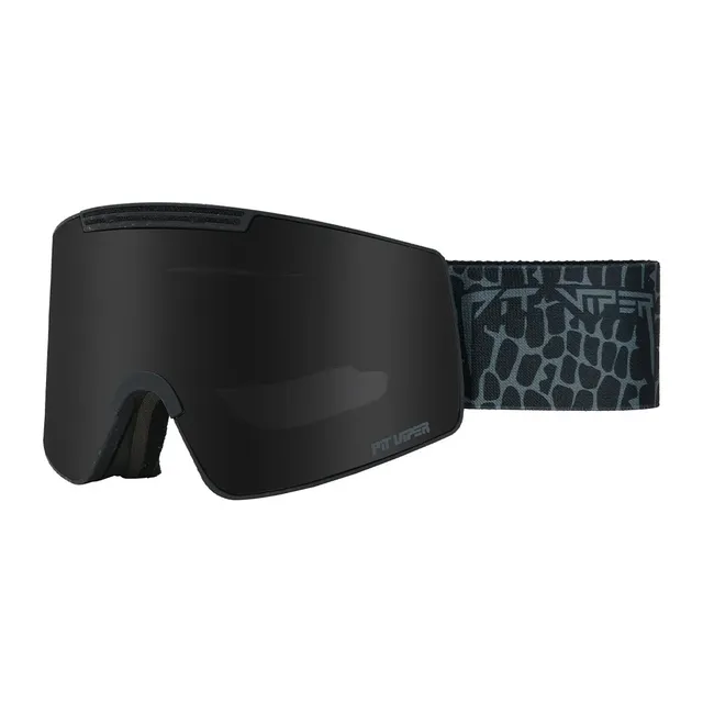 pit-viper-the-blacking-out-proform-goggle-big-clear-frame-with-magnetic-lenses image 1