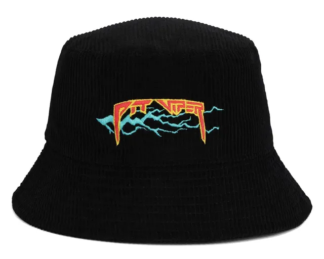 pit-viper-hyperdrive-groomer-bucket-hat-velcro-adjustable image 1