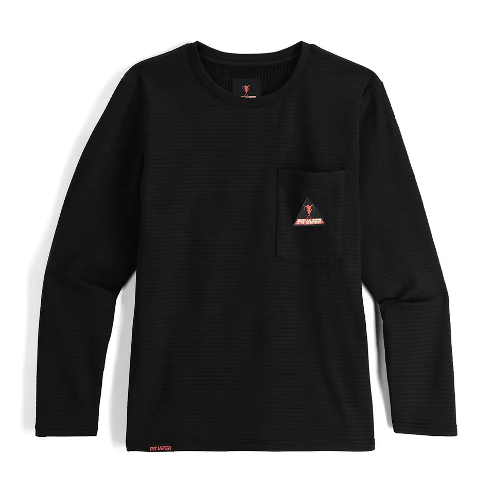 pit-viper-chris-cross-apr-s-top-moisture-wicking-grid-fleece-base-layer image 1