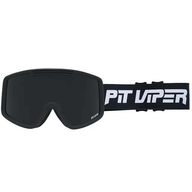 pit-viper-the-exec-french-fry-goggle-helmet-compatible-ski-snowboard-goggle image 1