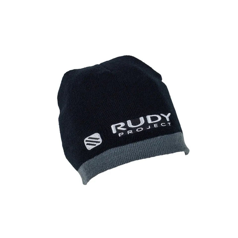 rudy-project-beanie-acrylic-knit-two-toned-embroidered-logo image 1