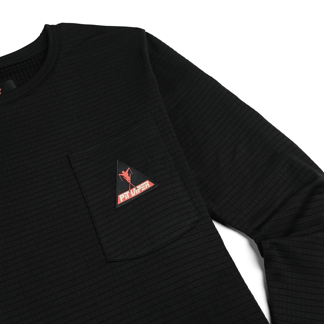 pit-viper-chris-cross-apr-s-top-moisture-wicking-grid-fleece-base-layer image 2