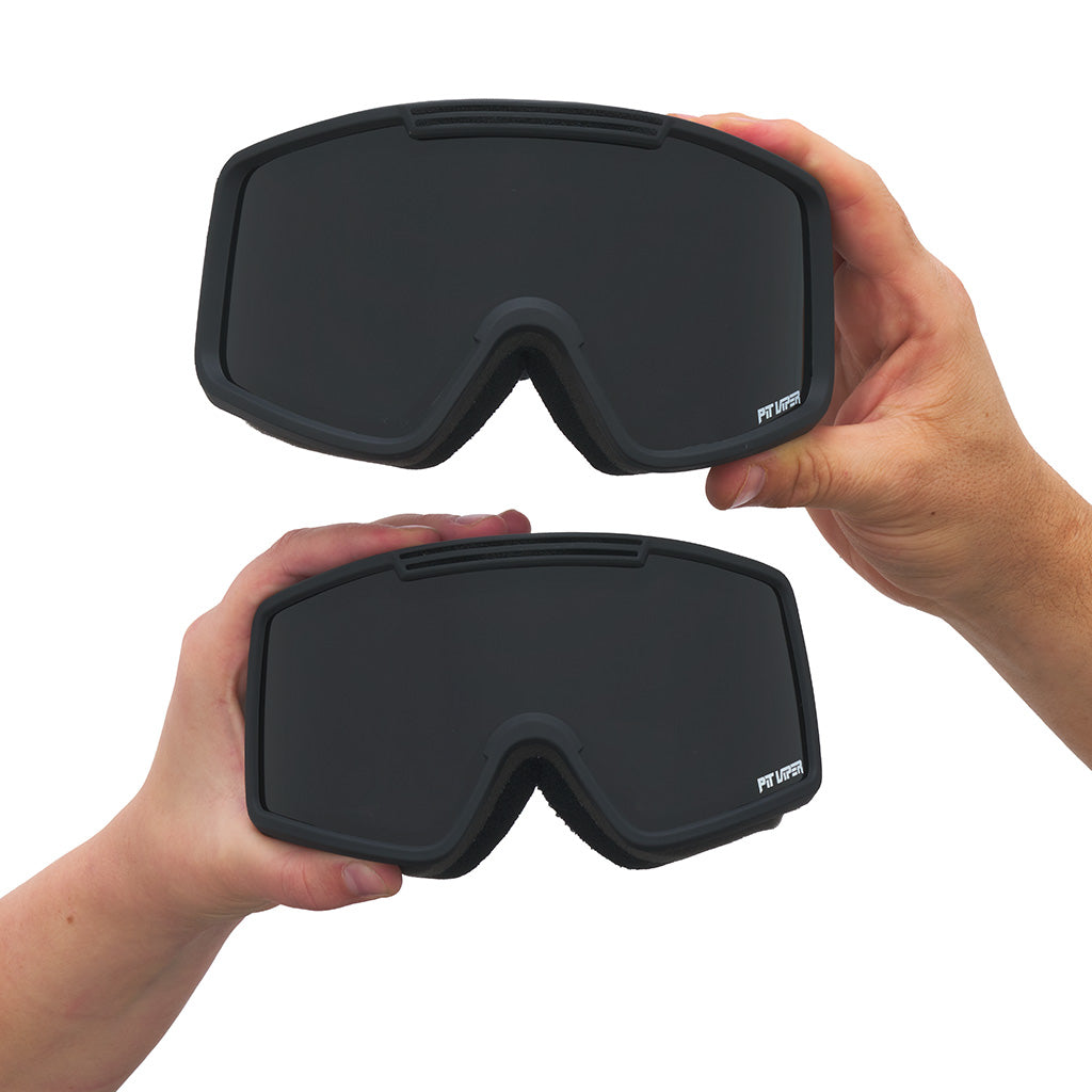 pit-viper-the-exec-french-fry-goggle-helmet-compatible-ski-snowboard-goggle image 6