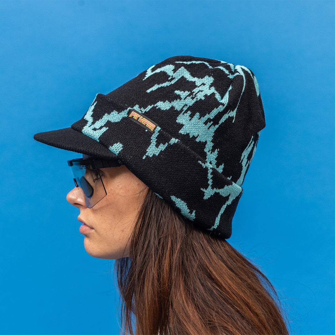 pit-viper-hyperdrive-brimmie-beanie-with-built-in-brim image 2