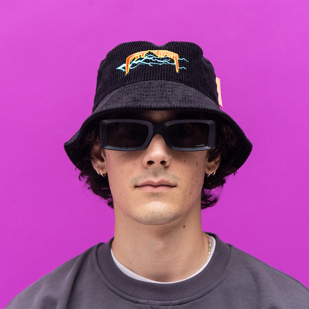 pit-viper-hyperdrive-groomer-bucket-hat-velcro-adjustable image 2