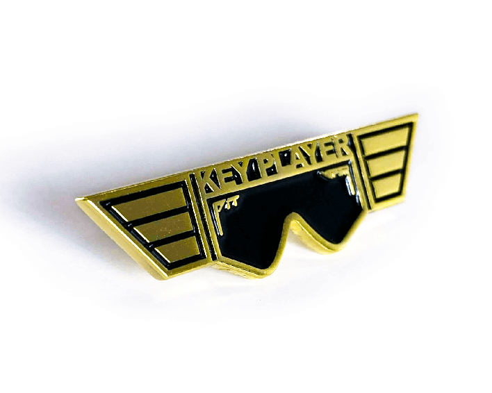 pit-viper-underground-key-player-pin-1-5-enamel-pin image 3
