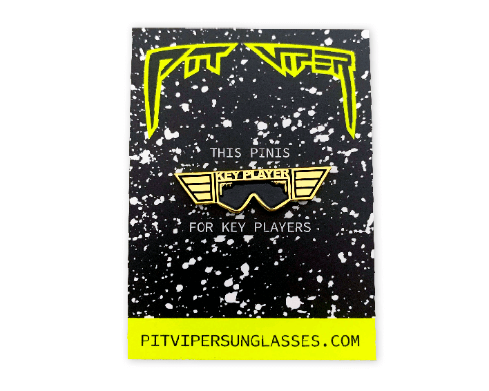 pit-viper-underground-key-player-pin-1-5-enamel-pin image 2