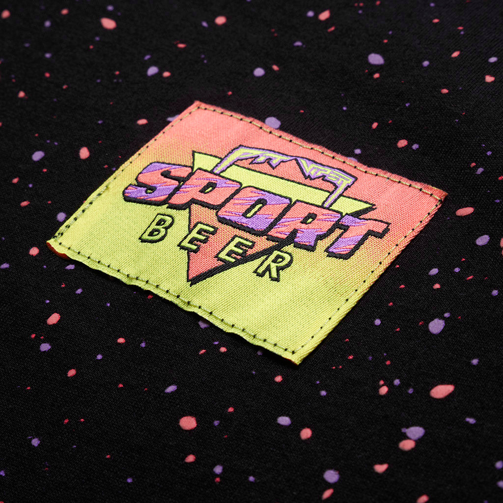 pit-viper-night-splatter-short-sleeve-tee-glow-in-the-dark-cotton-t-shirt image 4