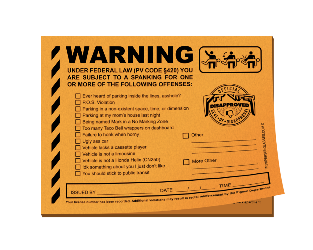 pit-viper-pranks-parking-tickets-15-pack image 1