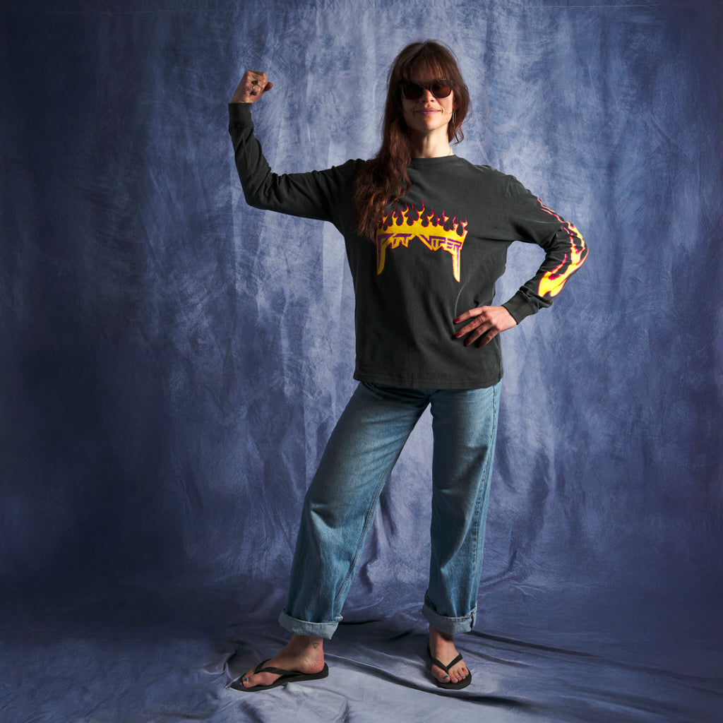 pit-viper-combustion-long-sleeve-tee-premium-cotton-graphic-shirt image 4
