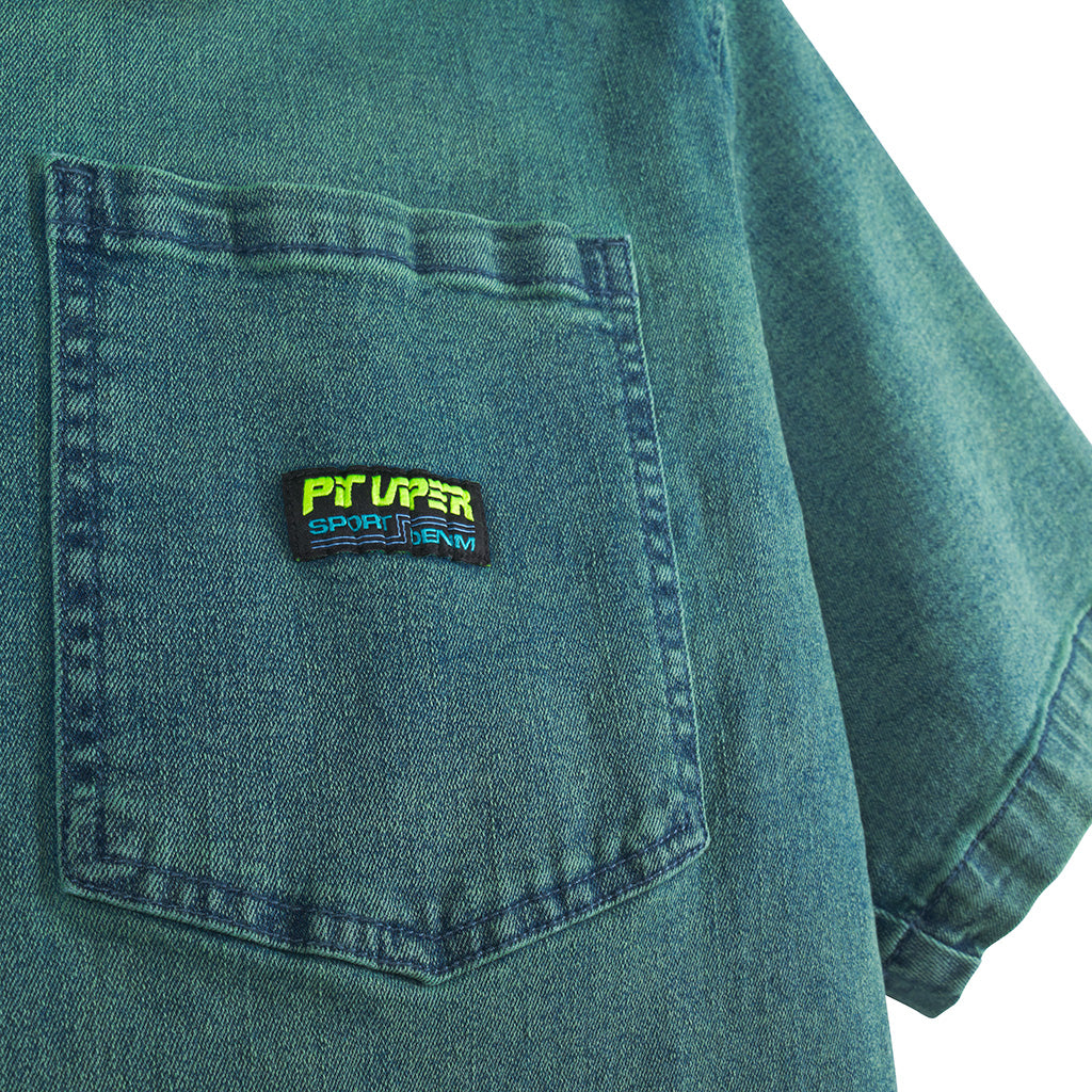 pit-viper-rec-center-sport-denim-short-sleeve-shirt image 2