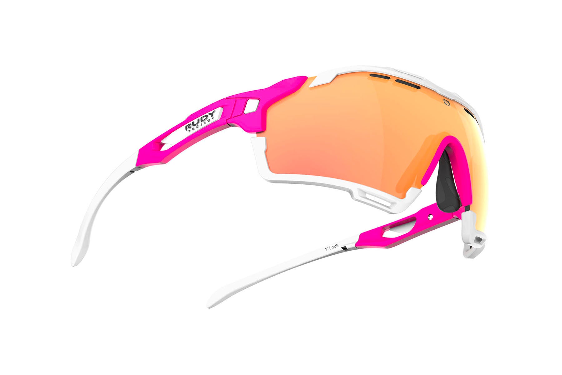 rudy-project-cutline-pink-fluo-matte-shield-sunglasses image 2
