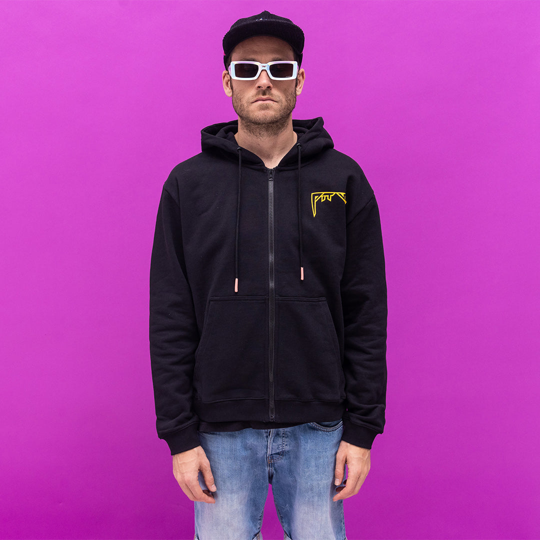 pit-viper-skiing-sucks-zip-hoodie image 2