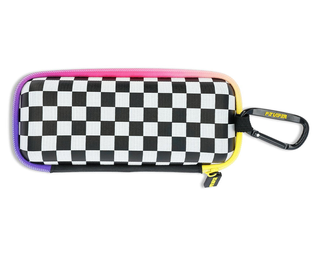 pit-viper-snowmachine-firmcase-zippered-hard-sunglasses-case-with-carabiner image 2