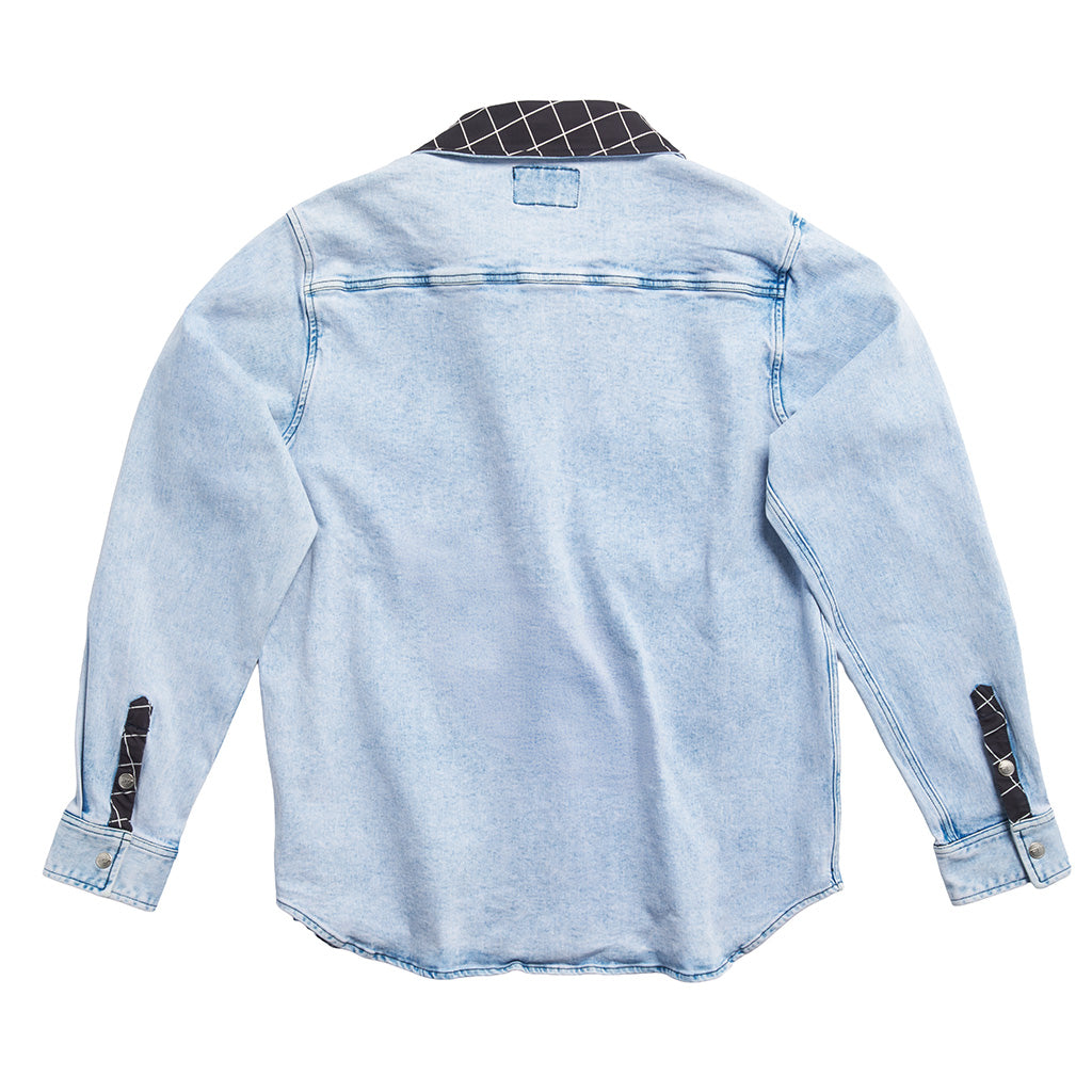 pit-viper-the-surge-matrix-sport-denim-button-down-fw25 image 3
